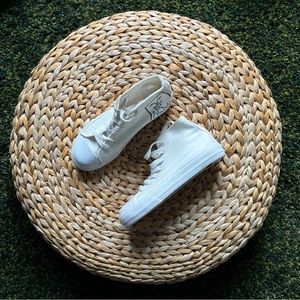 Rip N Dip White High Top Sneakers (M5 W6.5)